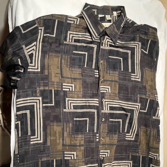 Haupt Sport Shirt Black/Silver/Gold  46-XXL 18 - Picture 1 of 2